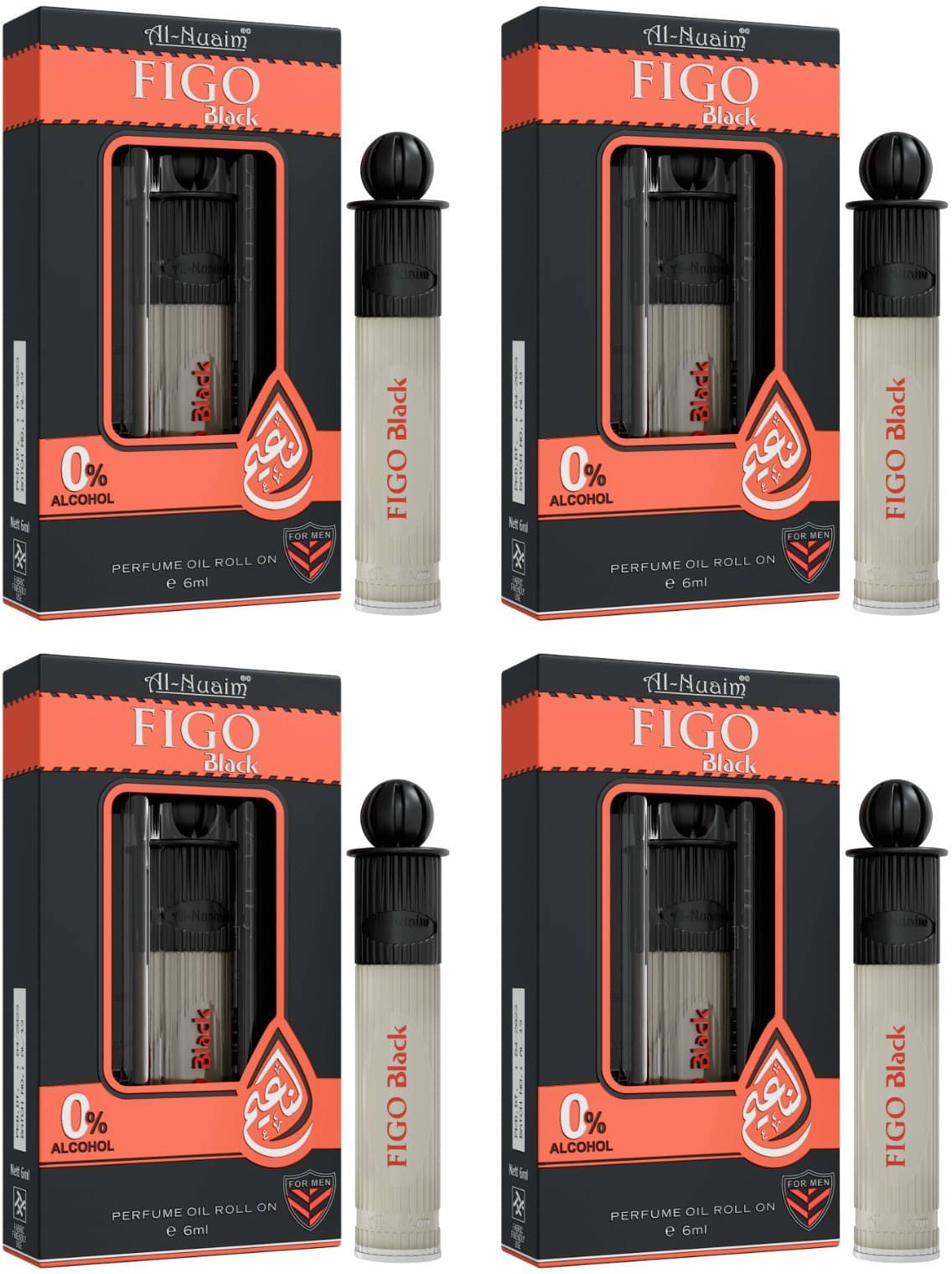     			Al-Nuaim Oud Non- Alcoholic Miniature Attar ( Pack of 1 )
