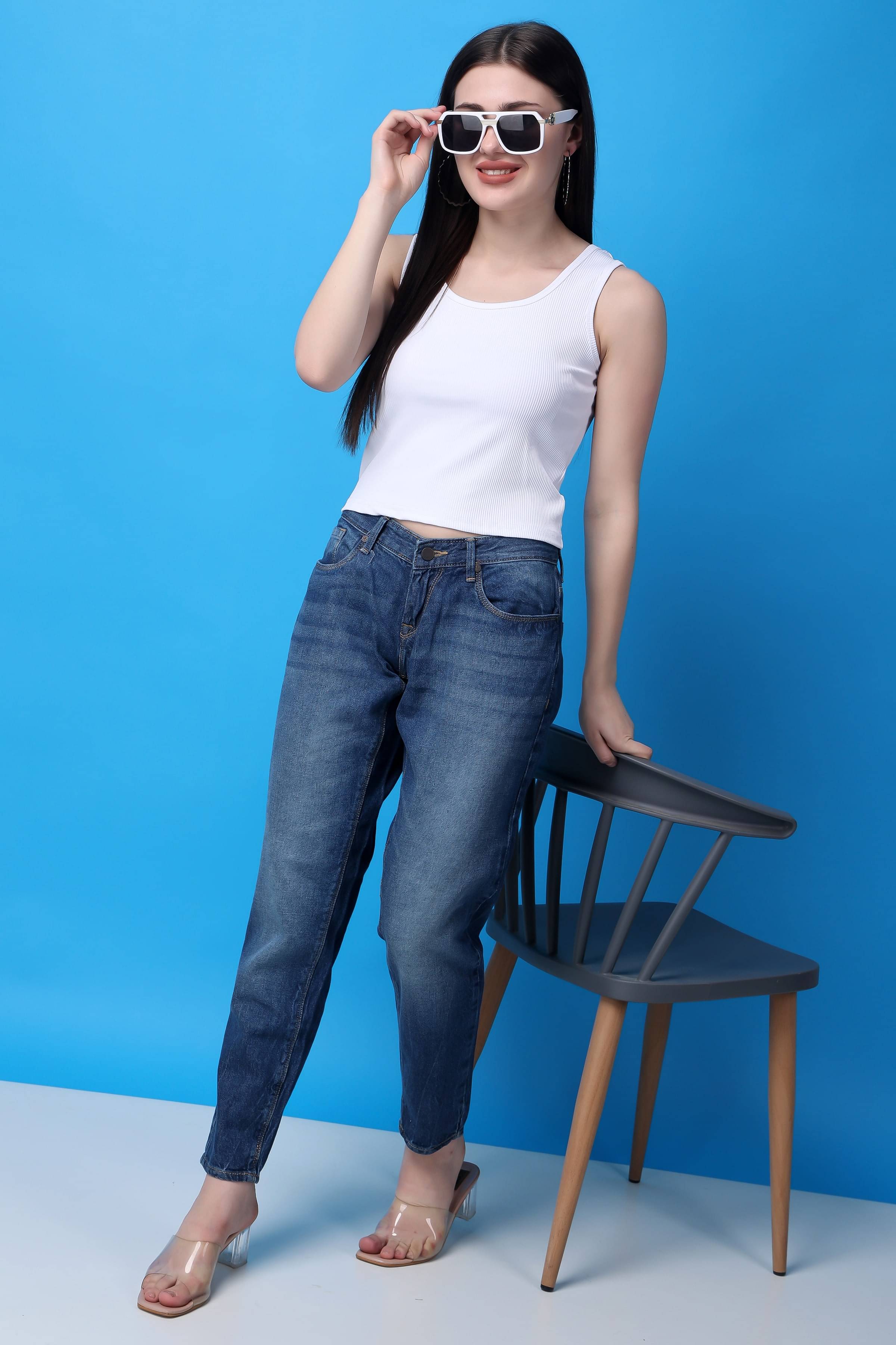 Bitterlime Women's Cotton Crop Top ( White ) Bitterlime Women's Cotton Crop Top ( White )