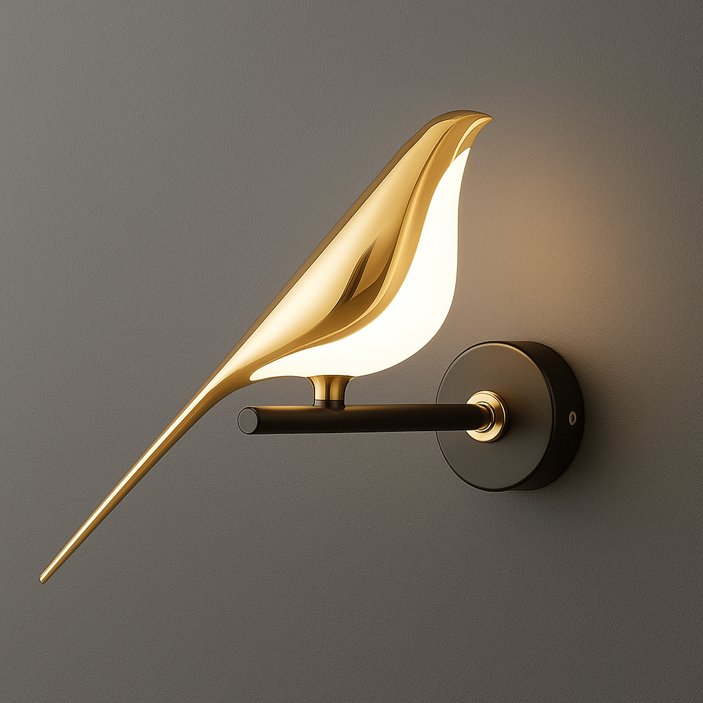    			Chanya Haus Gold Wall Lantern ( Pack of 1 )