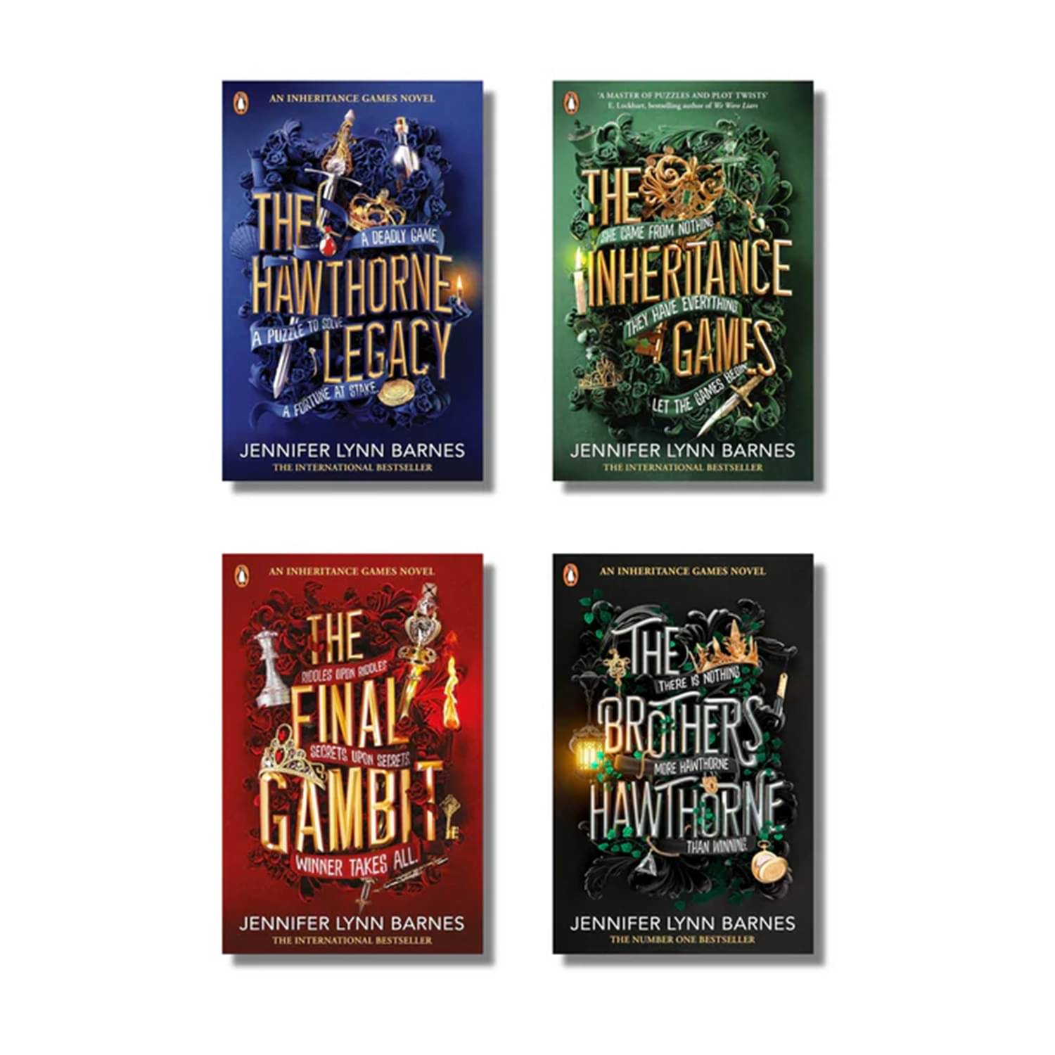     			[ Combo] The Inheritance Games: 4 Books By Jennifer Lynn Barnes (Paperback)