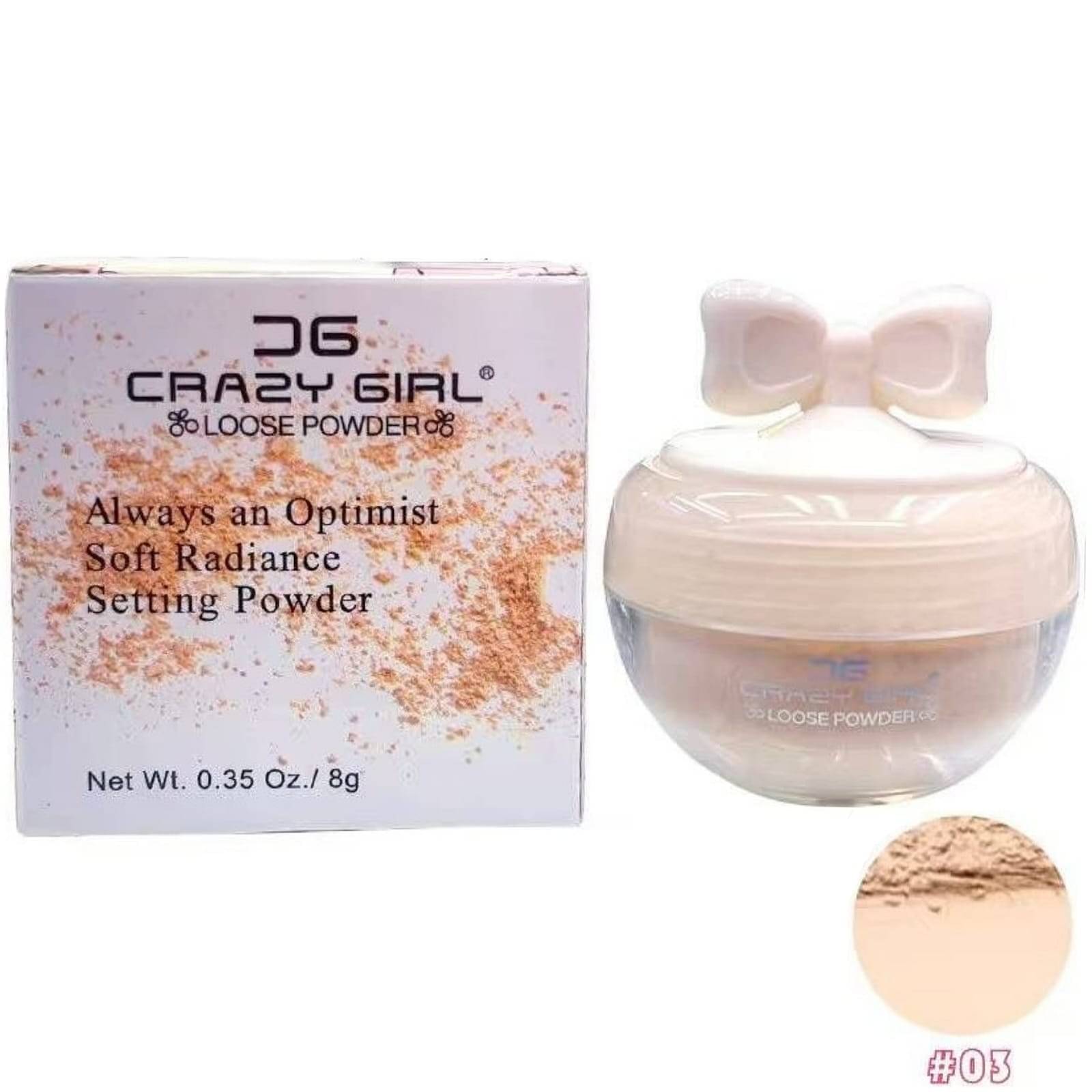     			Crazy Girl Crazy Girl Setting Powder Dark SPF 30 100 g