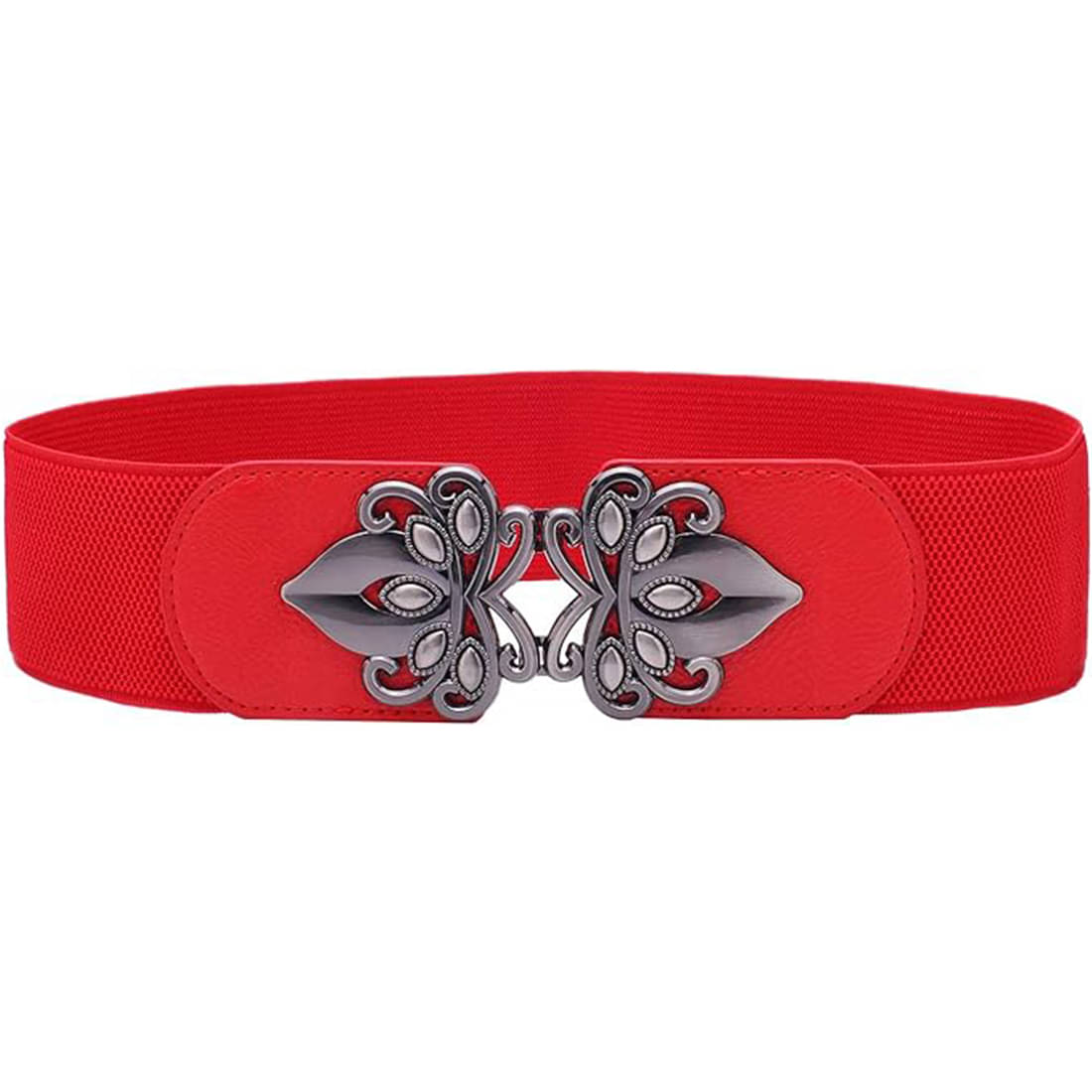     			DAKH Fabric Women's Stretchable Belt ( Pack of 1 )