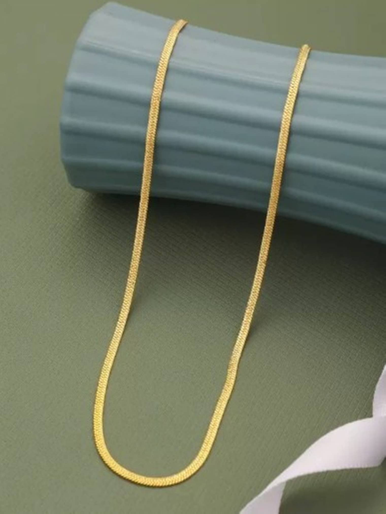 Fadiso Fashion Gold Plated Chain ( Set of 1 )