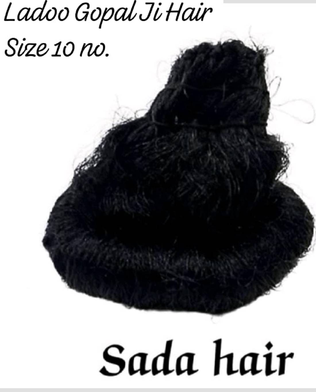     			Foxdean Pooja Mala LADDU GOPAL HAIR SIZE 10 NO ( Pack of 1 )