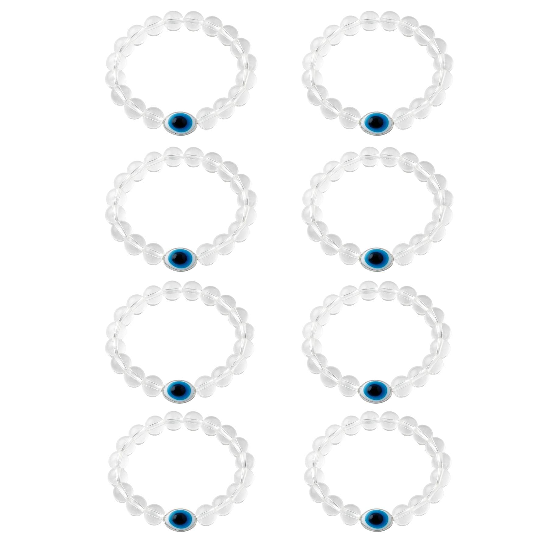     			Kailash Creation Global Cream Charm Bracelet ( Pack of 8 )