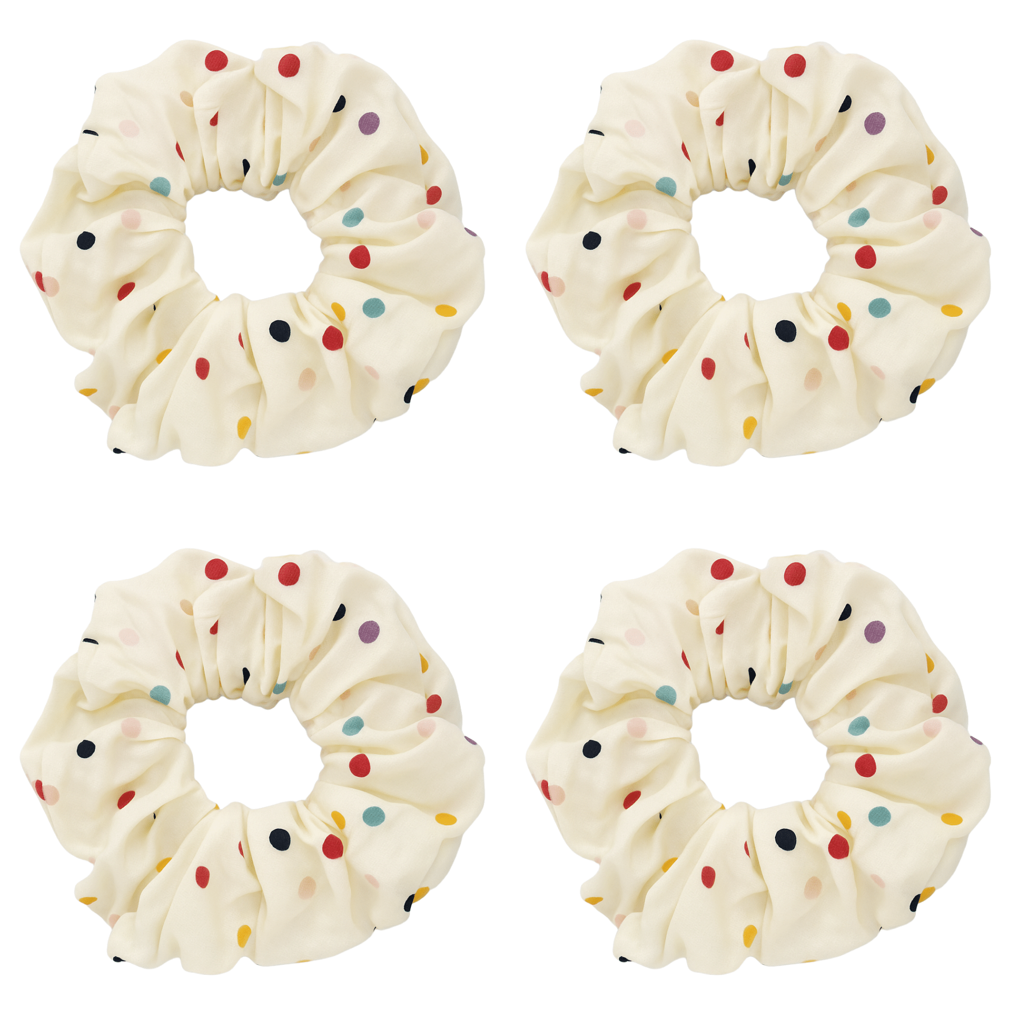     			Kailash Creation Global Multi Women's Scrunchie ( Pack of 4 )