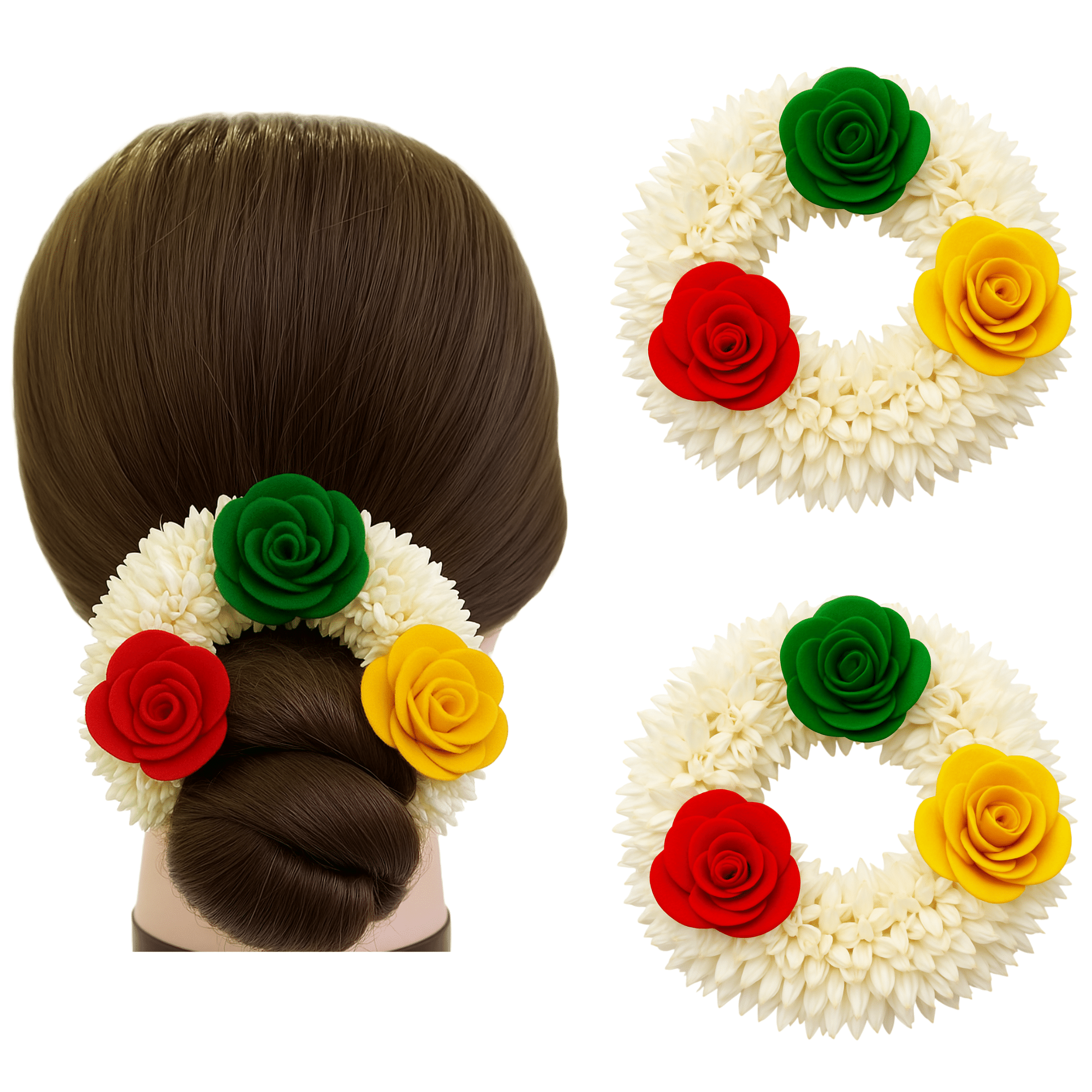    			Kailash Creation Global Multi Women's Scrunchie ( Pack of 2 )