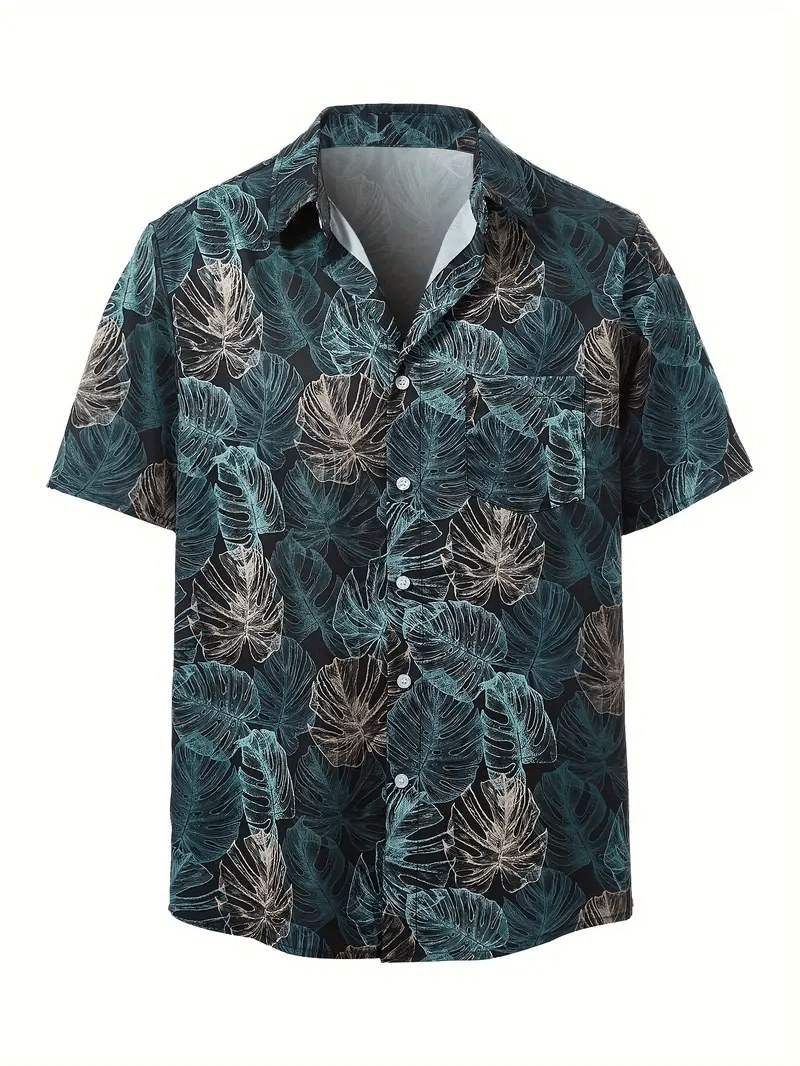 PAVICHA Rayon Flex Regular Fit Printed Half Sleeves Men's Casual Shirt - Blue ( Pack of 1 ) PAVICHA Rayon Flex Regular Fit Printed Half Sleeves Men's Casual Shirt - Blue ( Pack of 1 )