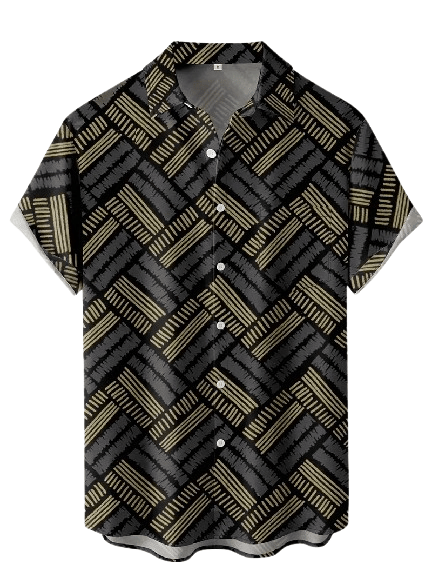 PAVICHA Rayon Flex Regular Fit Printed Half Sleeves Men's Casual Shirt - Multi ( Pack of 1 ) PAVICHA Rayon Flex Regular Fit Printed Half Sleeves Men's Casual Shirt - Multi ( Pack of 1 )