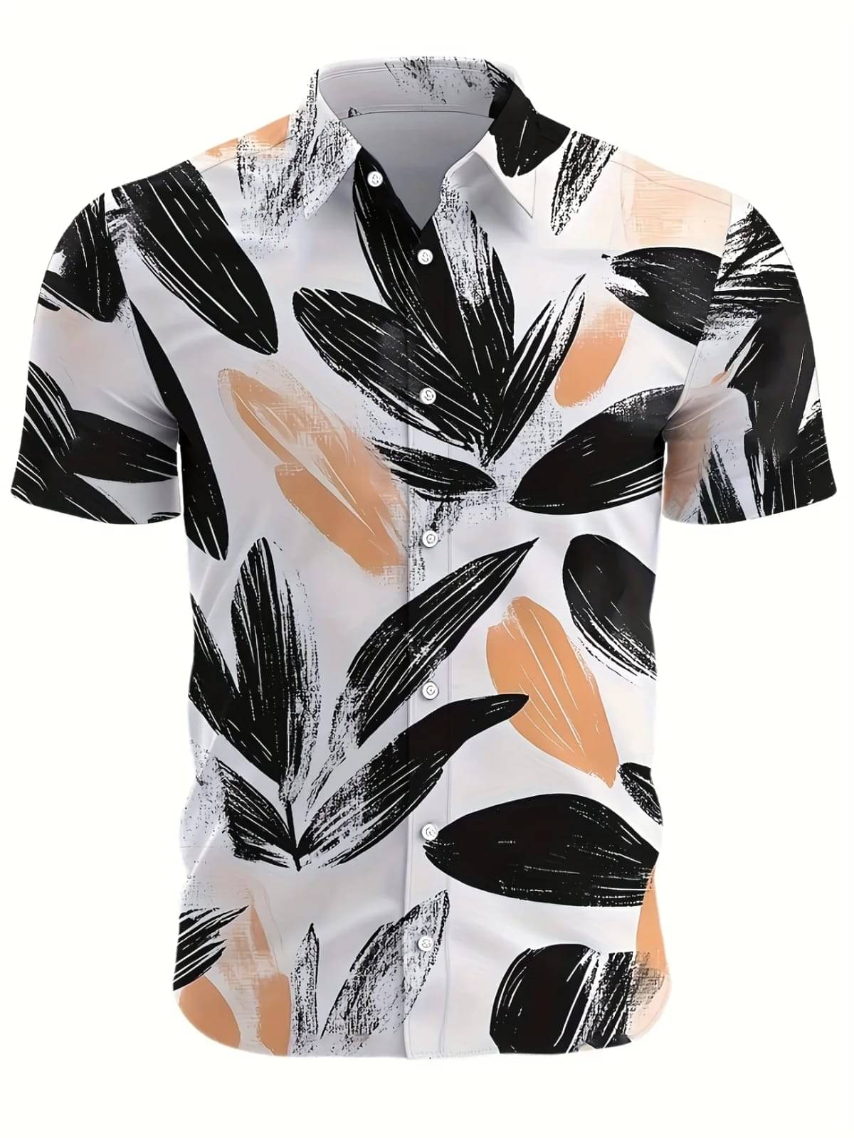     			PAVICHA Rayon Flex Regular Fit Printed Half Sleeves Men's Casual Shirt - White ( Pack of 1 )