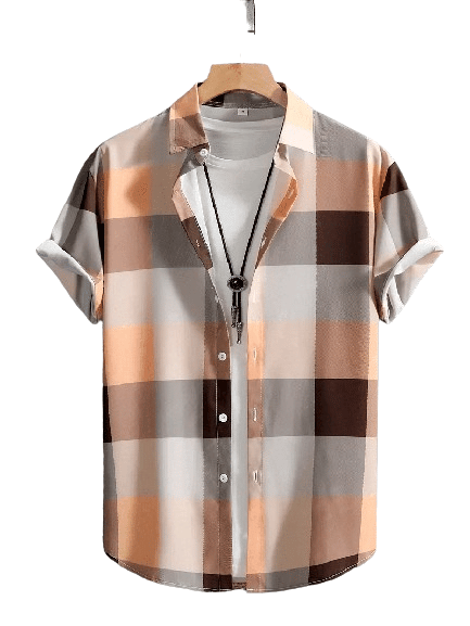     			PAVICHA Rayon Flex Regular Fit Printed Half Sleeves Men's Casual Shirt - Multi ( Pack of 1 )