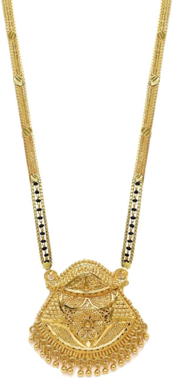 TKRB SALES Golden Mangalsutra ( Pack of 1 )     			TKRB SALES Golden Mangalsutra ( Pack of 1 )