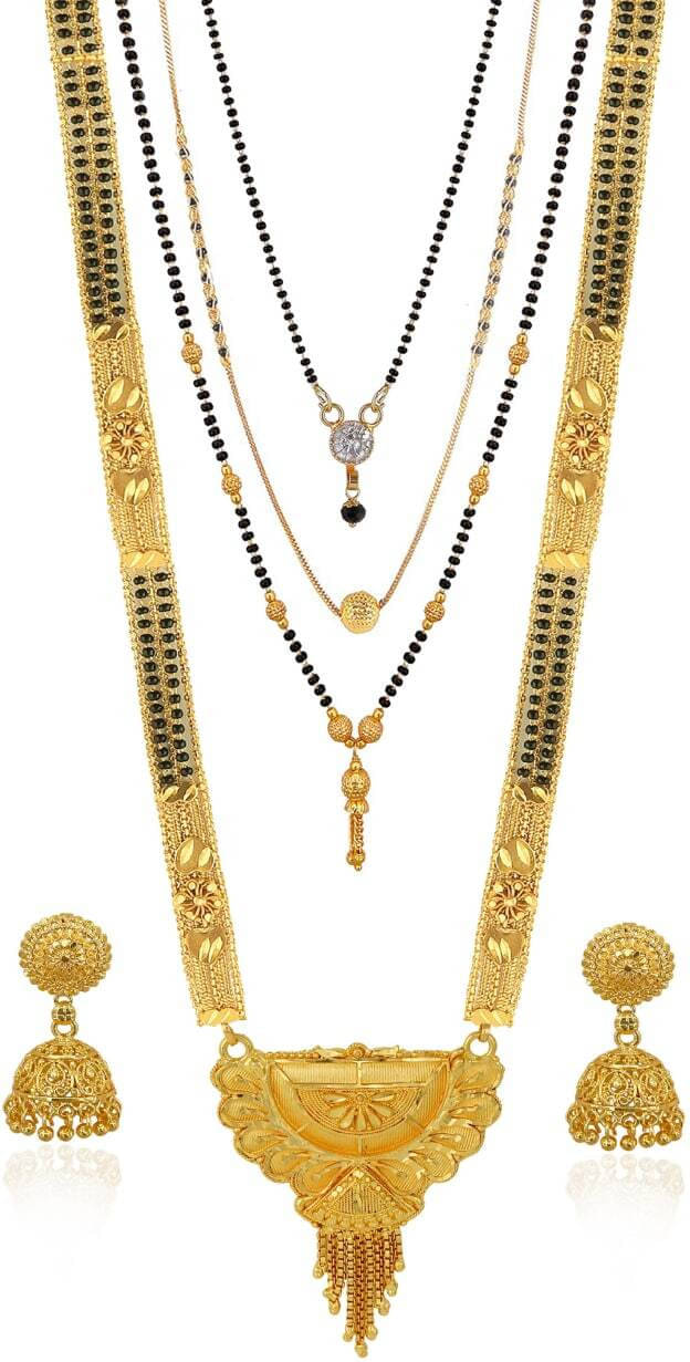 TKRB SALES Golden Mangalsutra ( Pack of 1 ) TKRB SALES Golden Mangalsutra ( Pack of 1 )