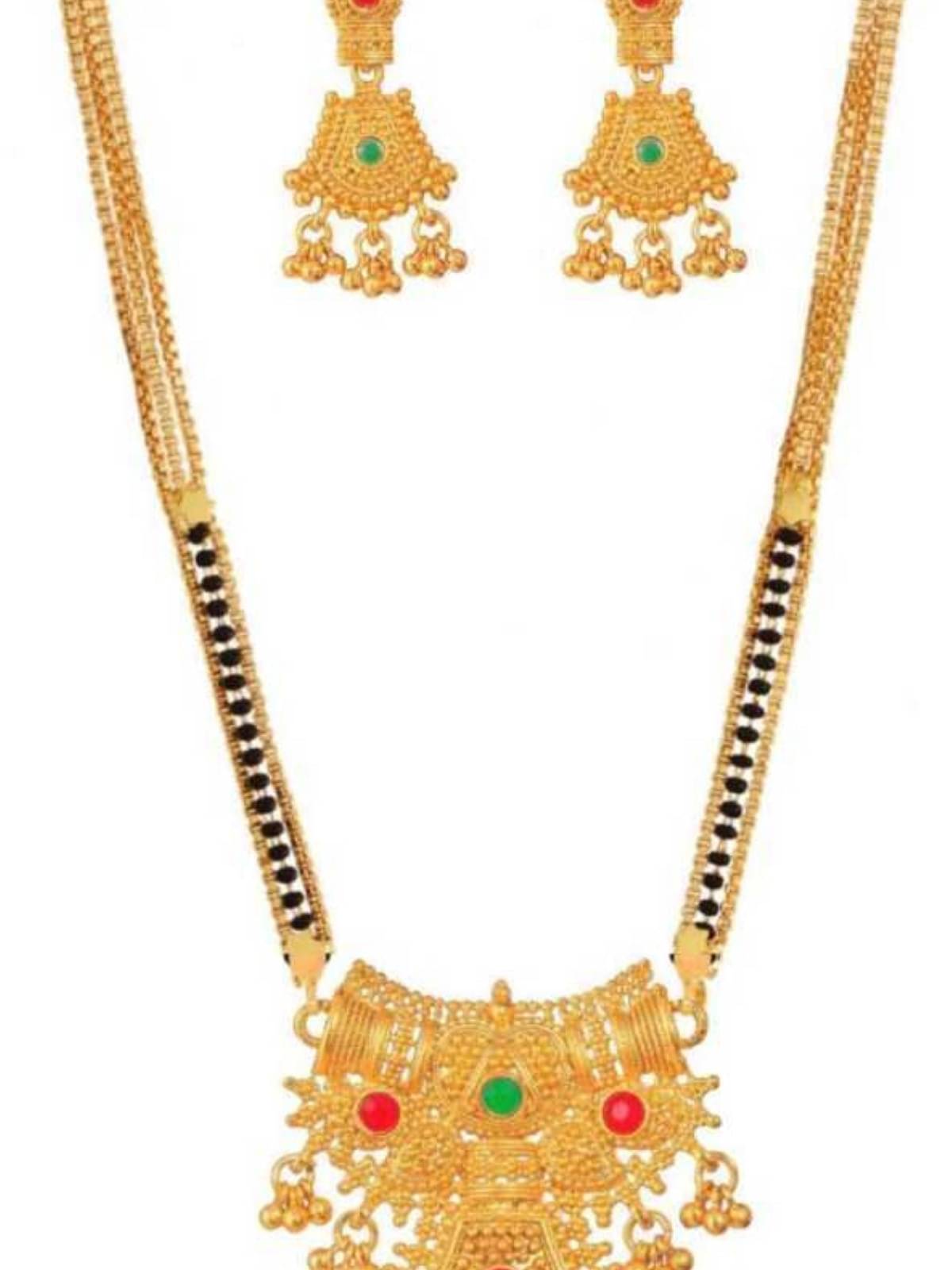 TKRB SALES Golden Mangalsutra ( Pack of 1 ) TKRB SALES Golden Mangalsutra ( Pack of 1 )