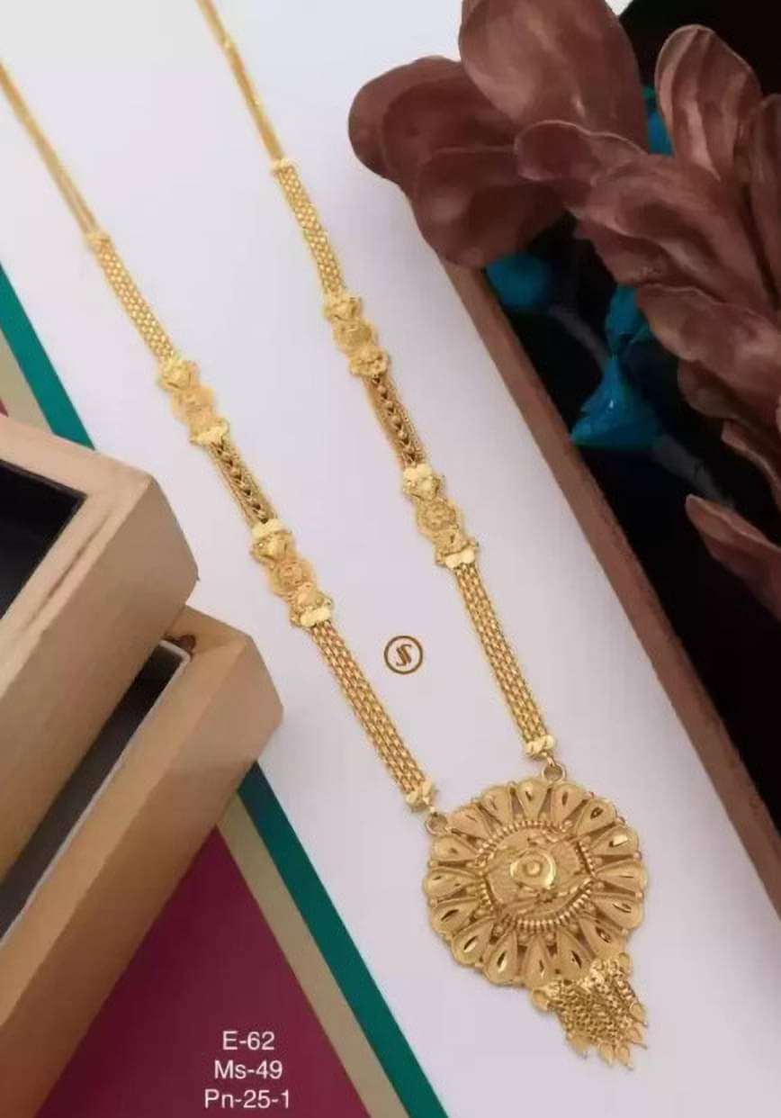     			TKRB SALES Golden Mangalsutra ( Pack of 1 )