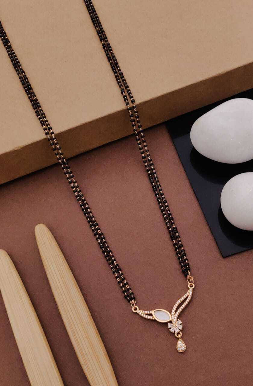     			TKRB SALES Golden Mangalsutra ( Pack of 1 )