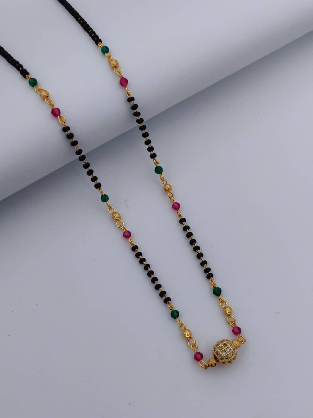     			TKRB SALES Golden Mangalsutra ( Pack of 1 )