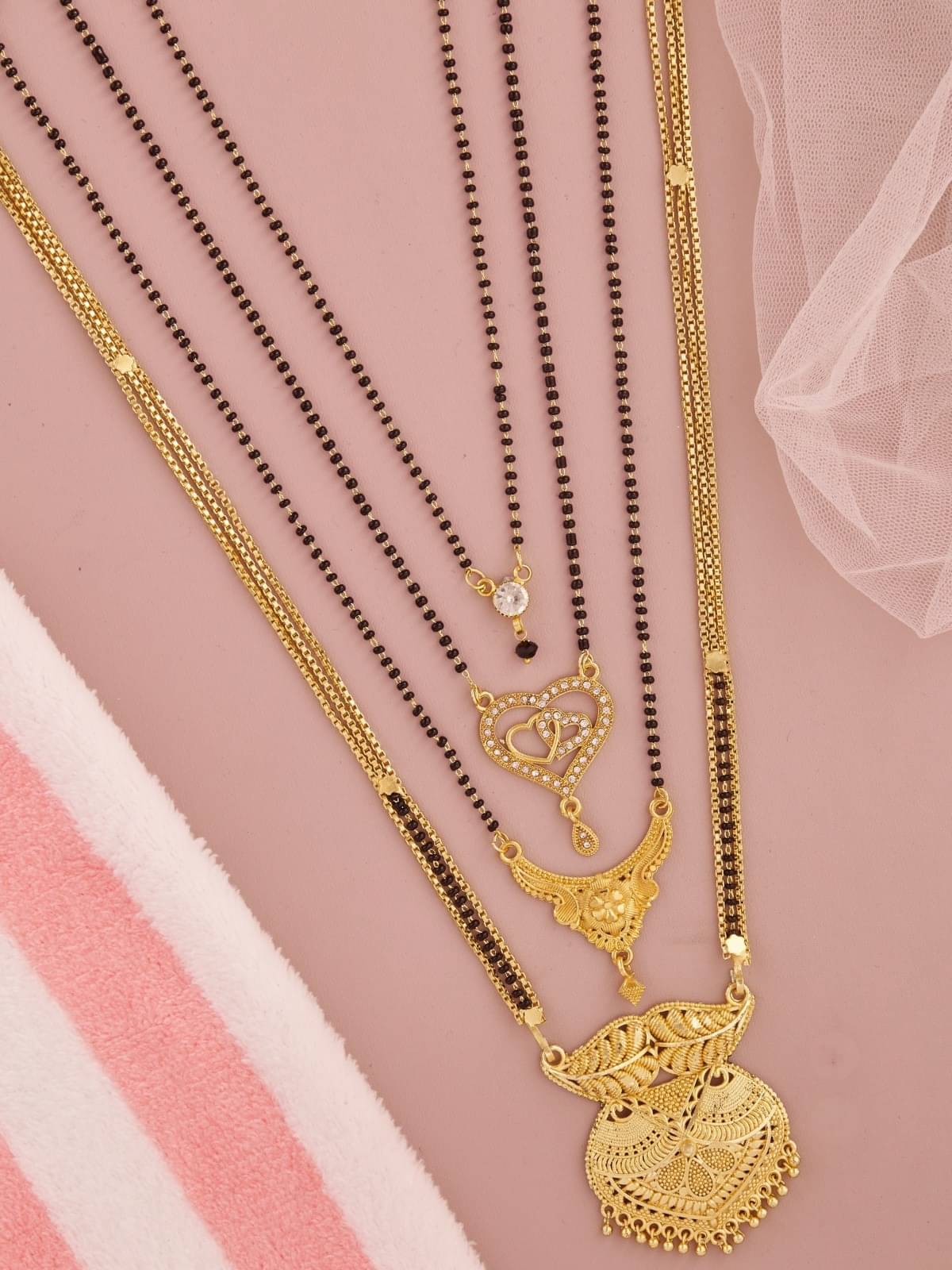     			TKRB SALES Multi Color Mangalsutra ( Pack of 1 )