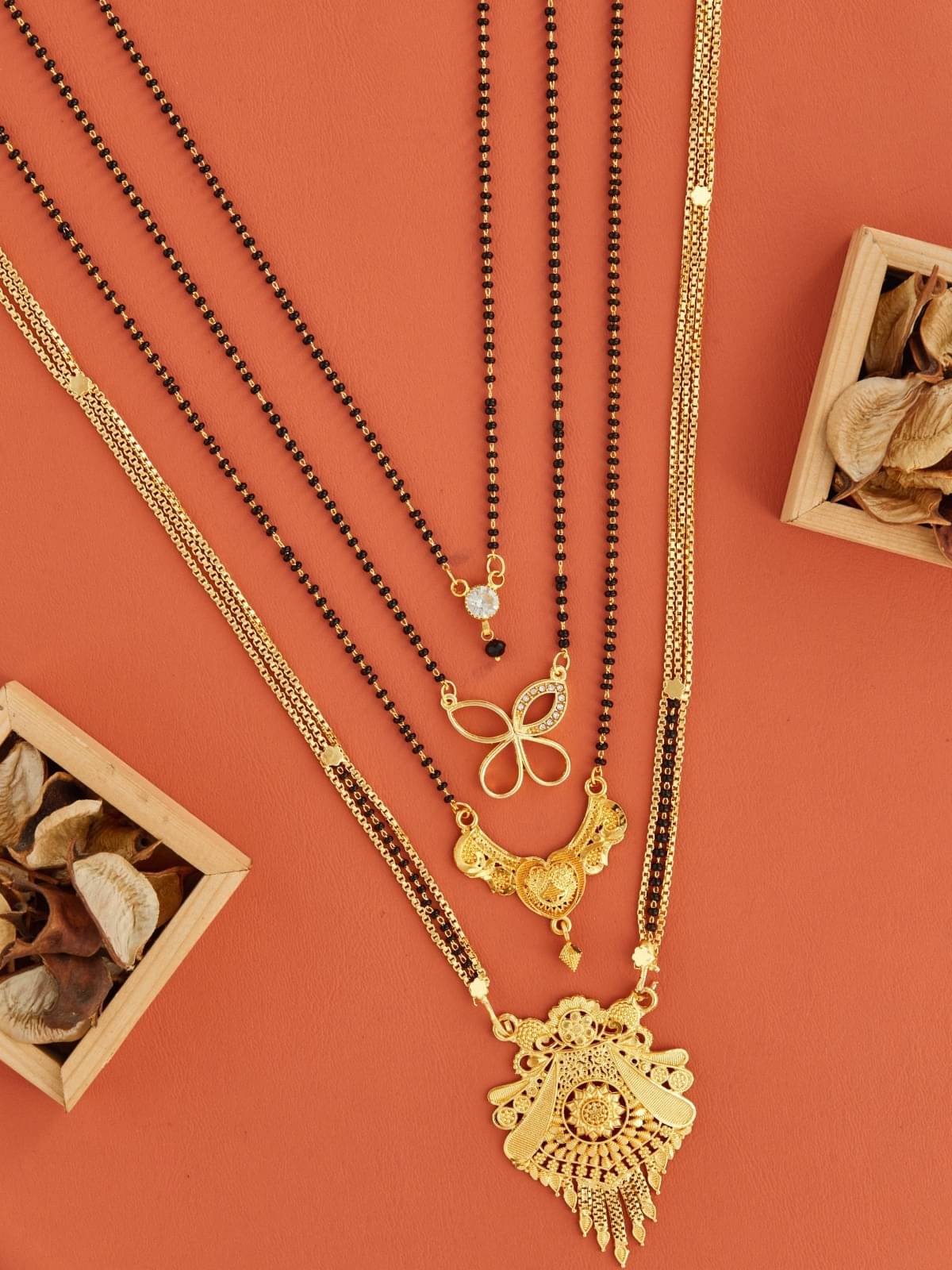     			TKRB SALES Multi Color Mangalsutra ( Pack of 1 )
