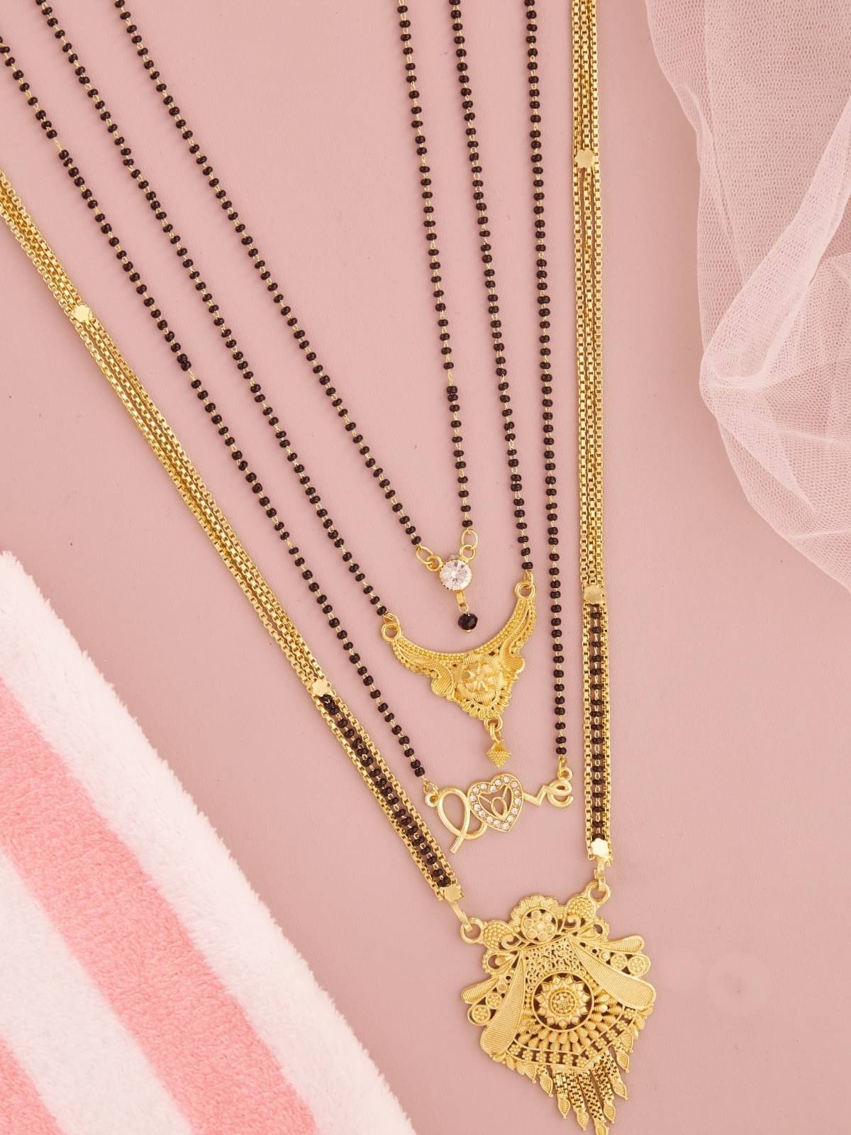     			TKRB SALES Multi Color Mangalsutra ( Pack of 1 )