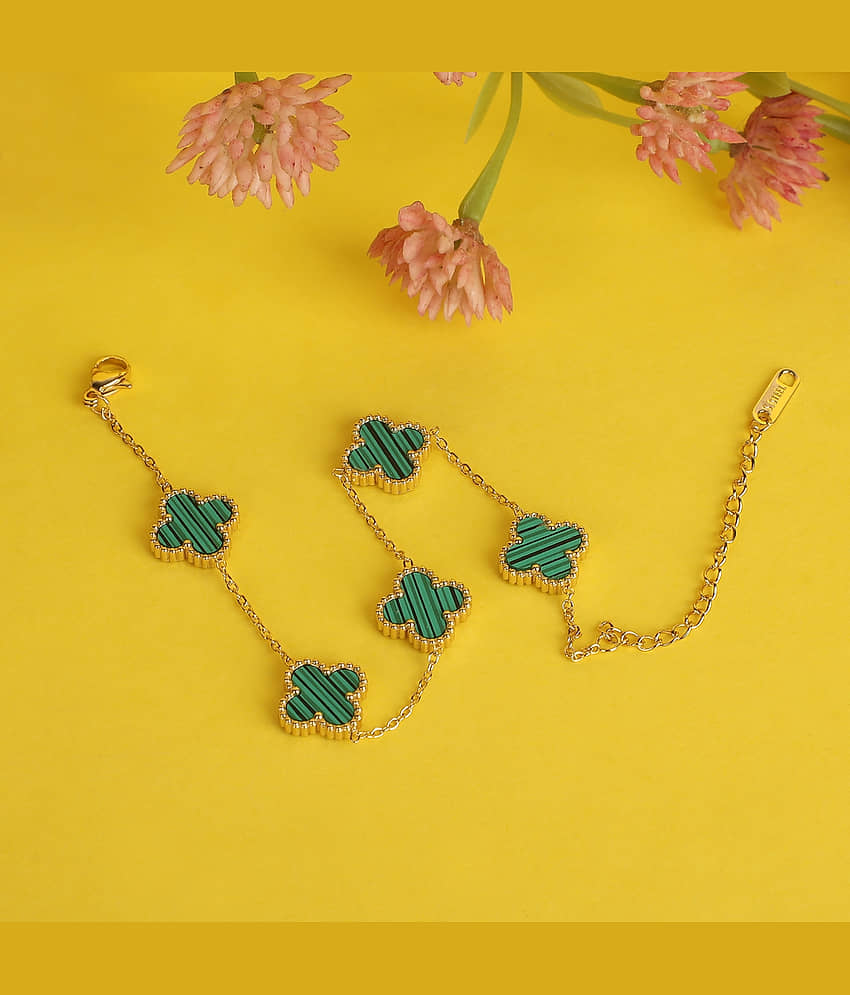Thrillz Green Bracelet ( Pack of 1 ) - Bangles & Bracelets | Buy online on ZillyBuy