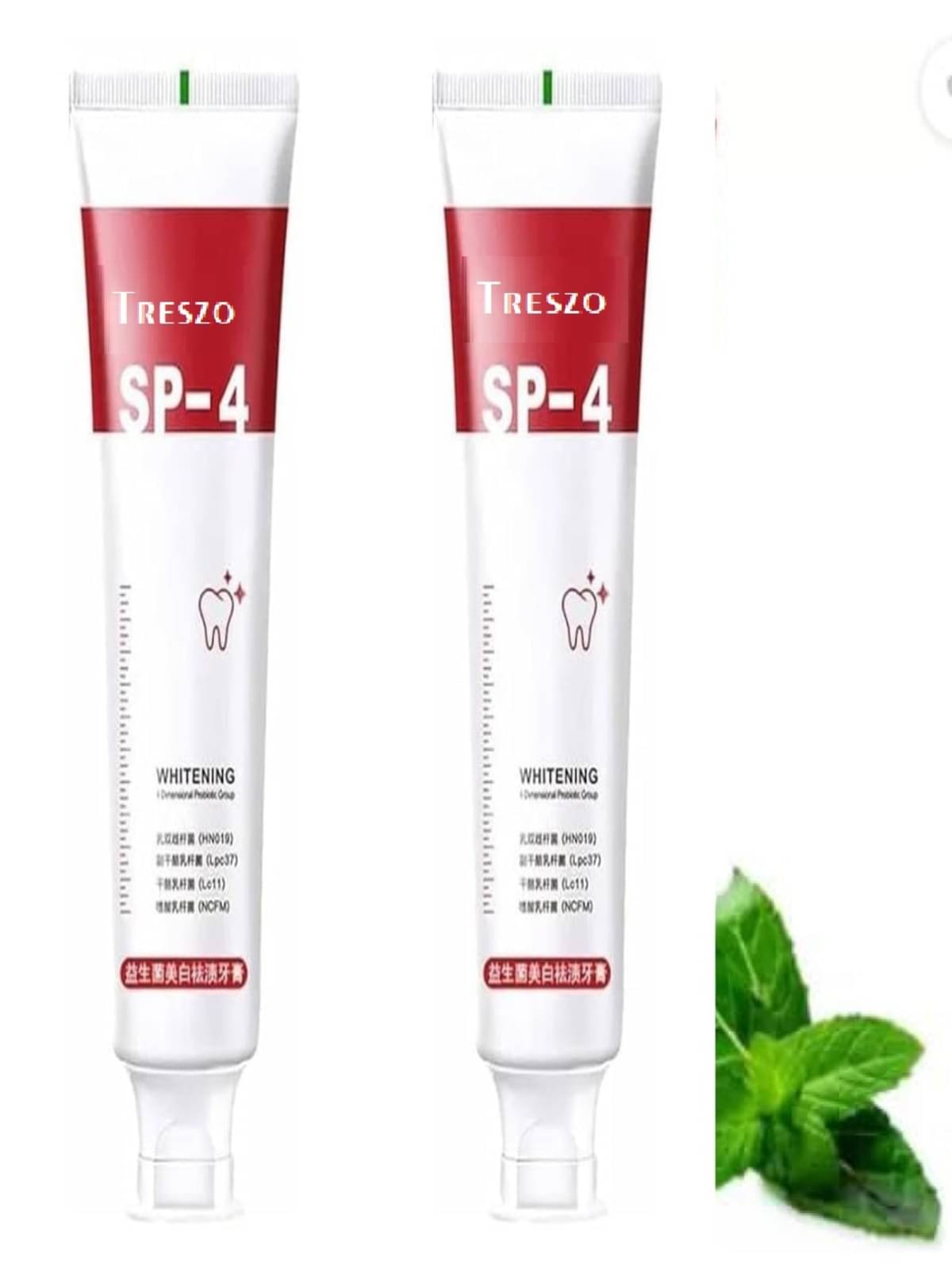 Treszo Whitening Toothpaste Pack of 2 Treszo Whitening Toothpaste Pack of 2