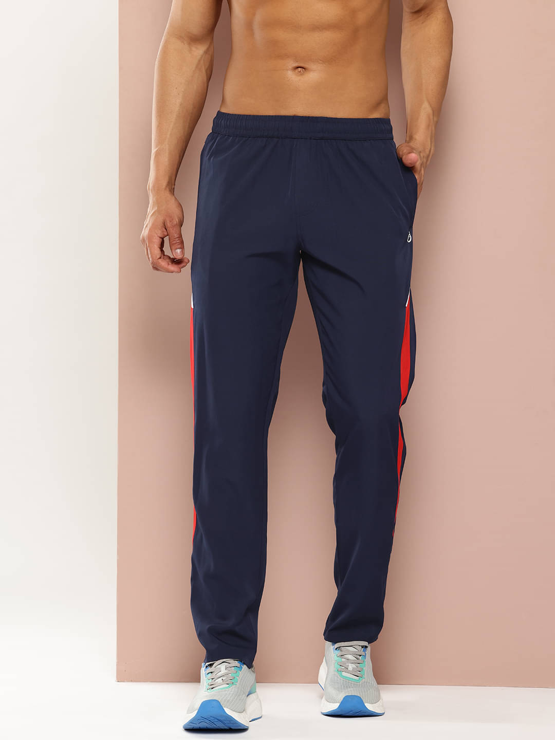 Turnfit Navy Blue Polyester Men's Trackpants ( Pack of 1 ) Turnfit Navy Blue Polyester Men's Trackpants ( Pack of 1 )