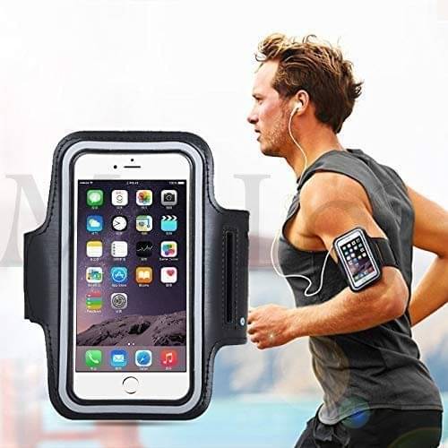     			AMR Waterproof Mobile Arm Band Pouch Phone Holder Case for Running Jogging Mobile Holder