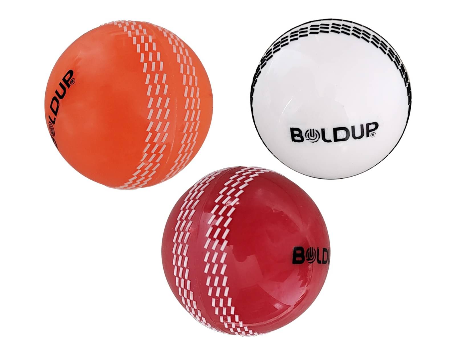     			Boldup Multicolor Rubber Cricket Ball ( Pack of 3 )