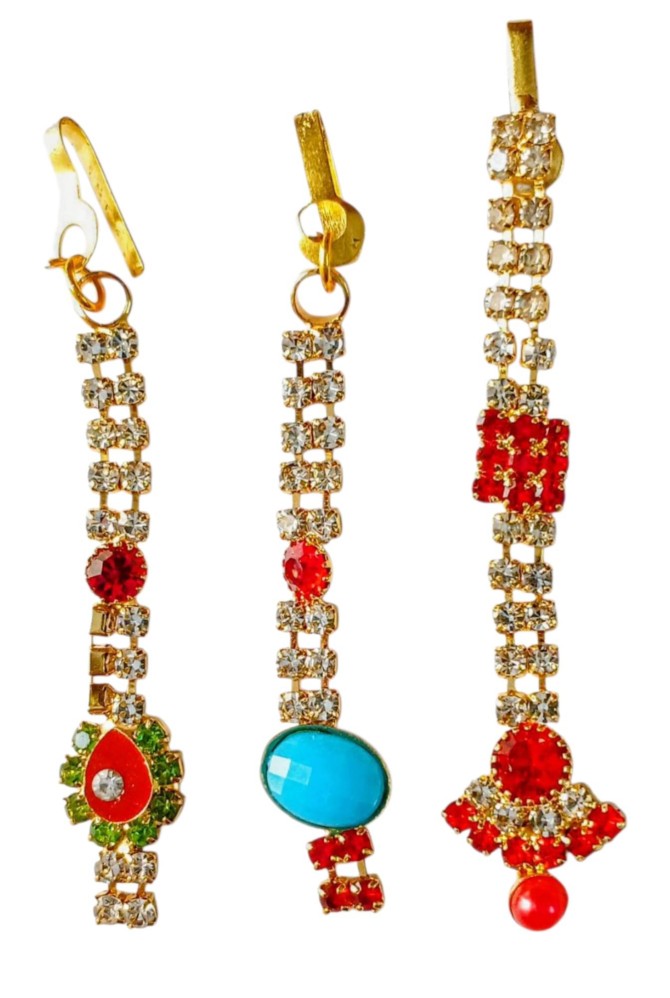     			Cherry Tree Durga Mata Multicolor Crystal Jewellery ( Pack of 1 )
