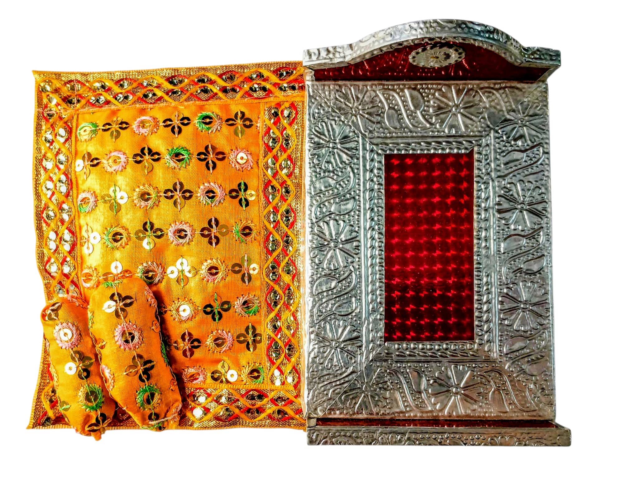 Cherry Tree Laddu Gopal Multicolor Wood Aasan cloth ( Pack of 1 )