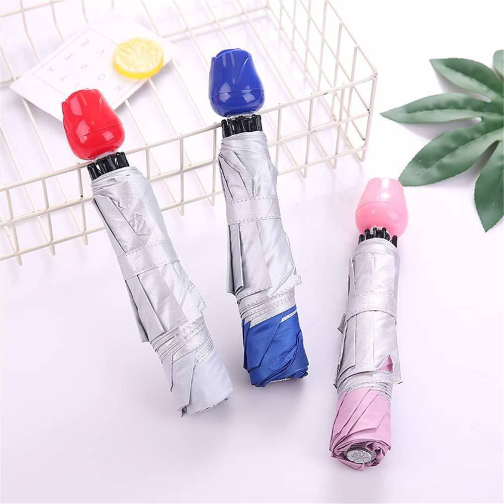     			FITAZA Pink 1 Fold Umbrella