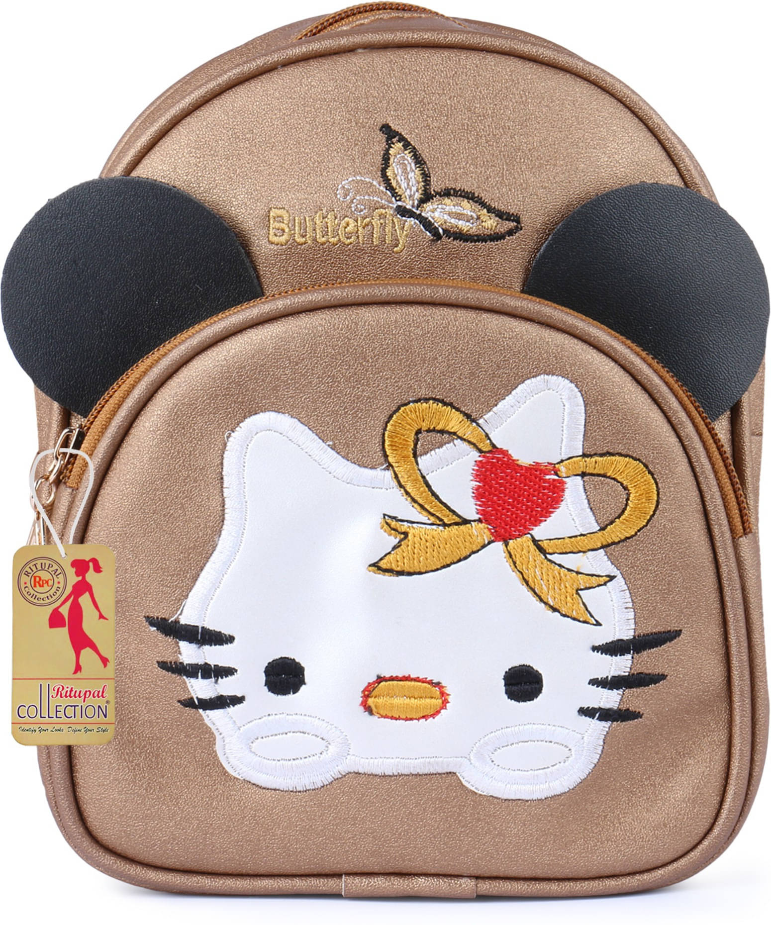     			Generic Backpack PU Set of 1 ( Gold )