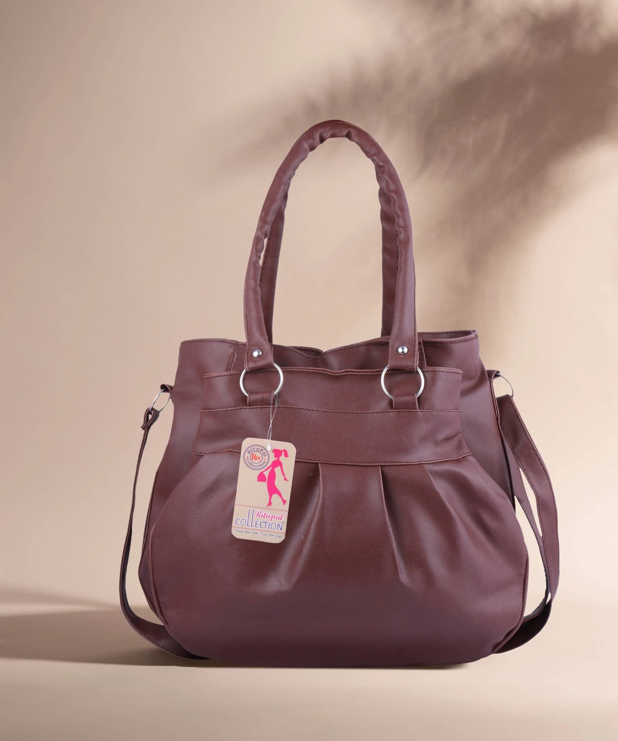     			Generic Handheld Bag PU Set of 1 ( Maroon )