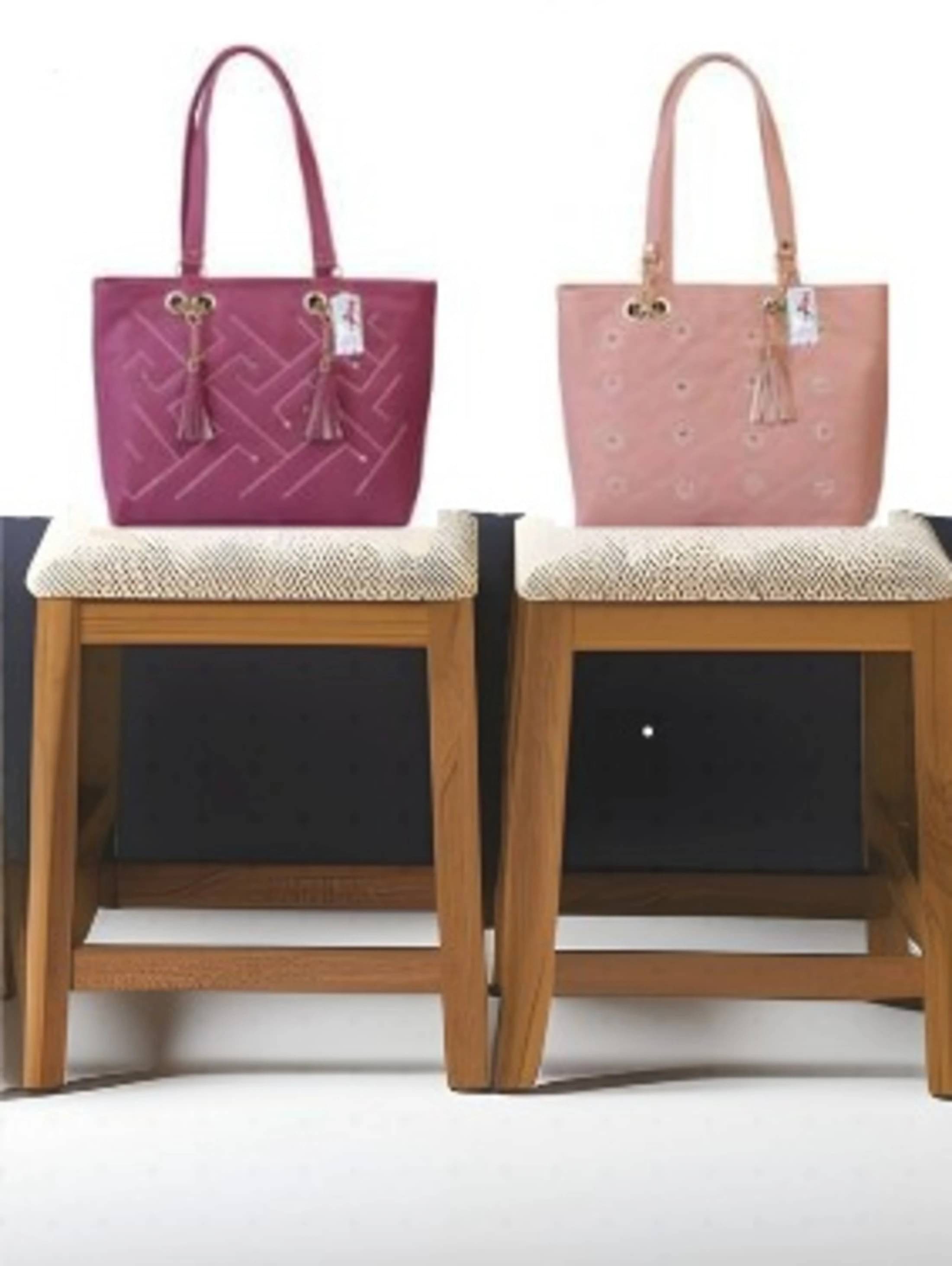     			Generic Handheld Bag PU Set of 2 ( Maroon )