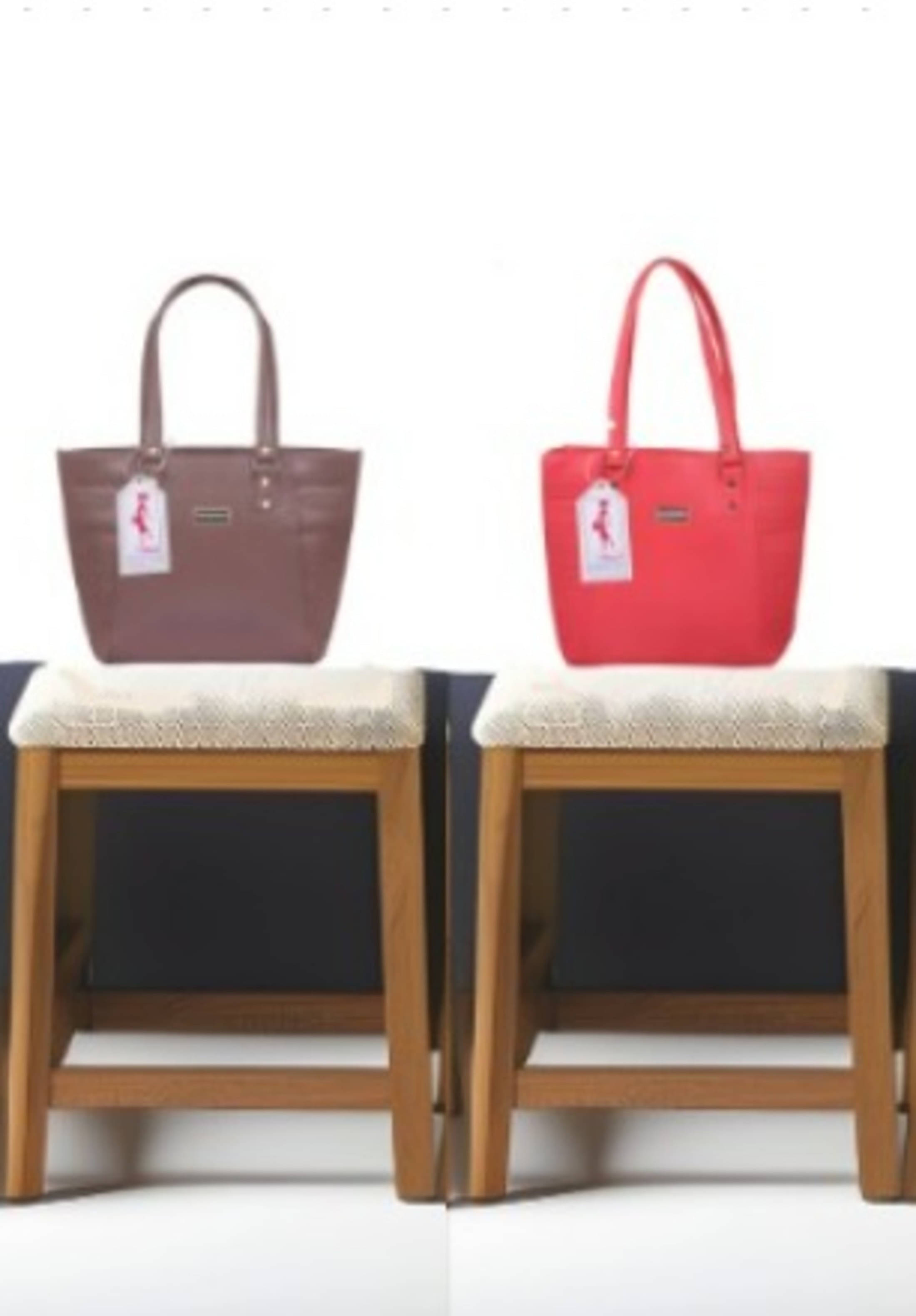     			Generic Handheld Bag PU Set of 2 ( Pink )