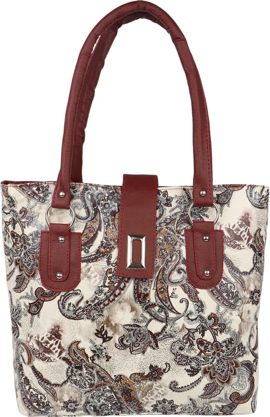     			Generic Shoulder Bag Faux Leather Set of 1 ( Multicolor )