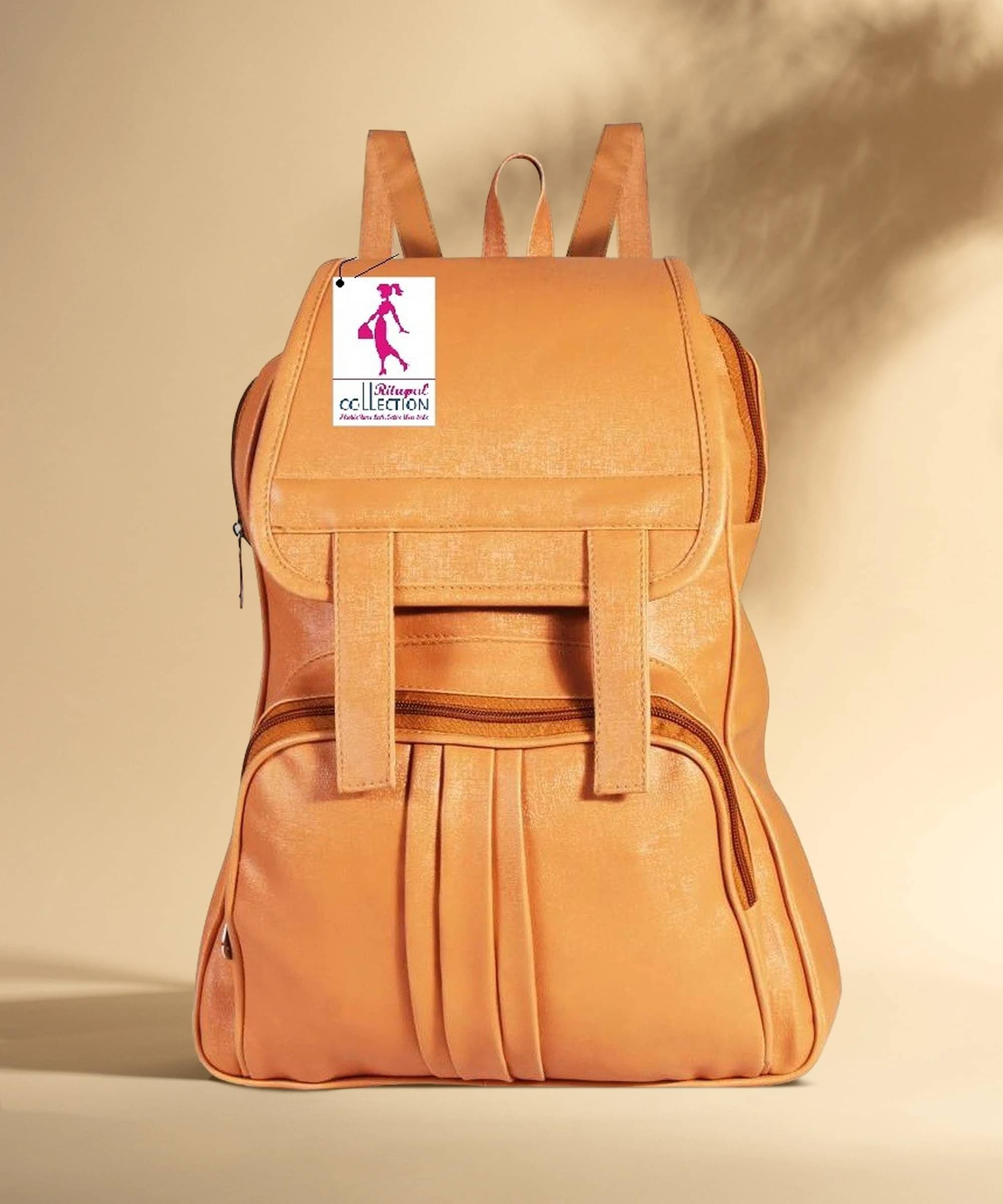     			Generic Shoulder Bag PU Set of 1 ( Tan )