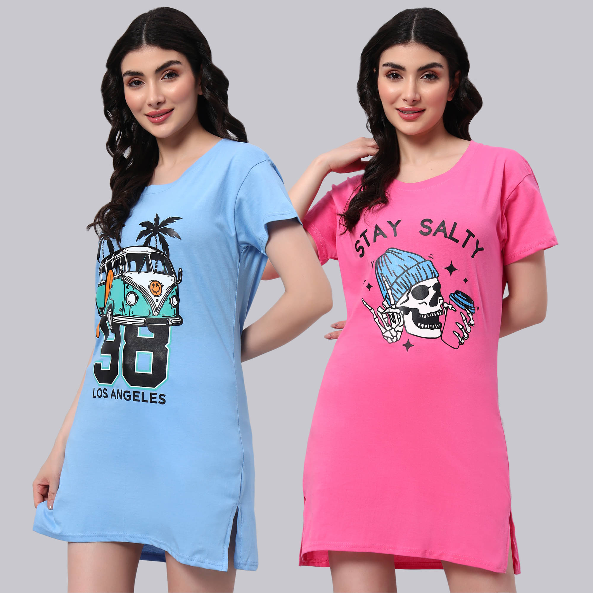 HEMLOCK Women Cotton Printed Regular Fit Round Neck T-Shirt ( Multicolor 8 ) HEMLOCK Women Cotton Printed Regular Fit Round Neck T-Shirt ( Multicolor 8 )
