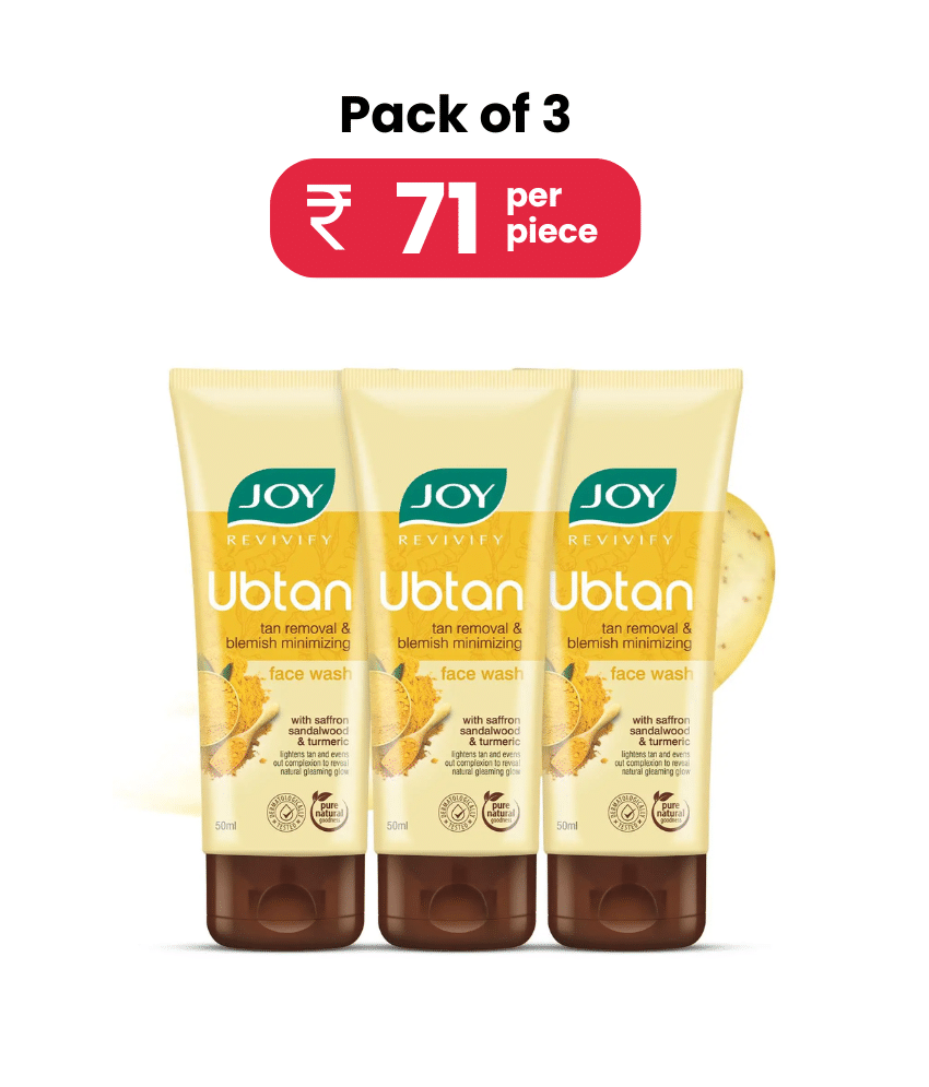 Joy - Tan Removal Face Wash + Scrub For All Skin Type ( Pack of 3 ) Joy - Tan Removal Face Wash + Scrub For All Skin Type ( Pack of 3 )