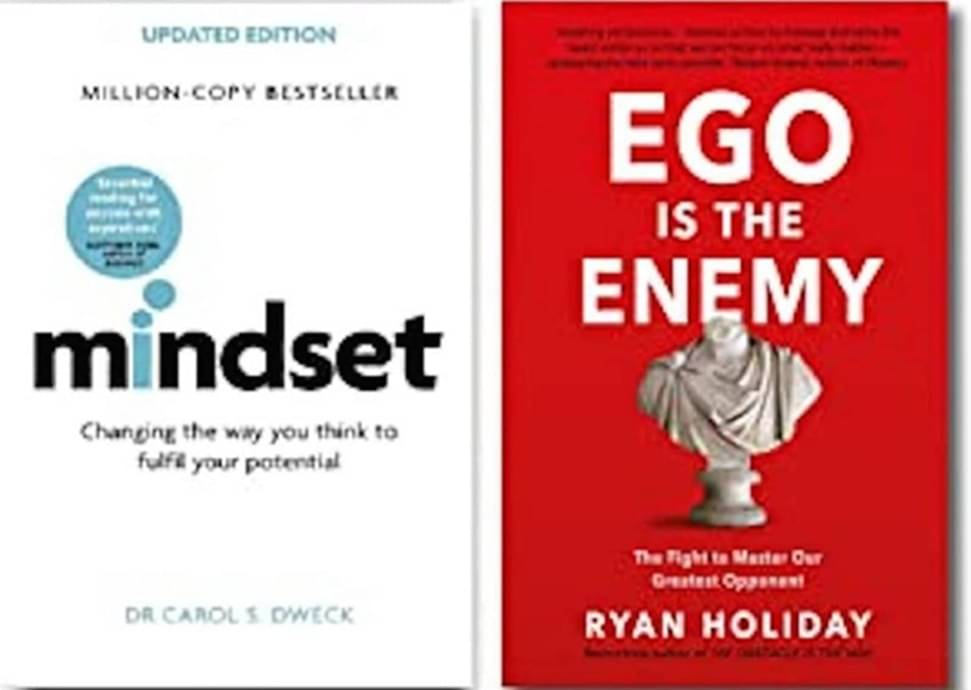     			Mindset + Ego is the Enemy
