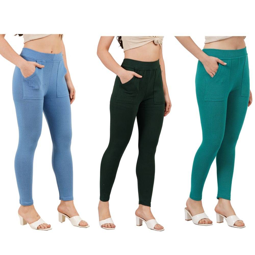     			My Stitches Women Cotton Blend Regular Fit Jegging