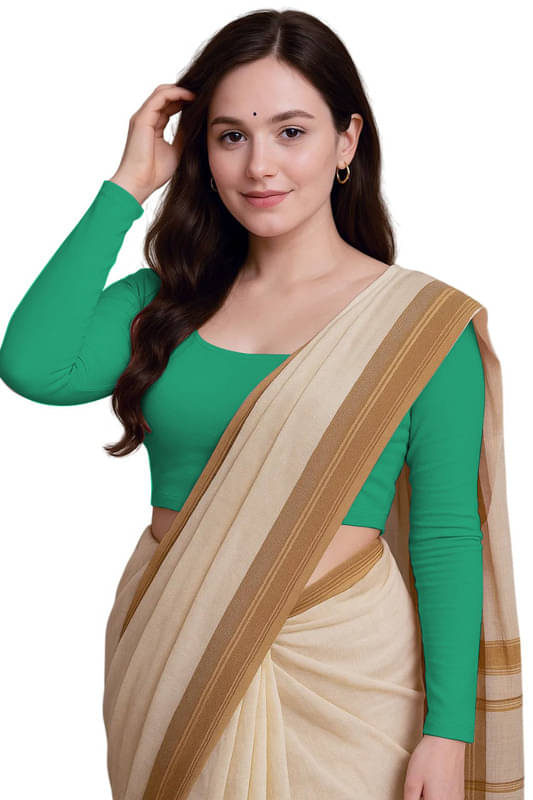 THE BLAZZE Women's Cotton Crop Top ( Green )     			THE BLAZZE Women's Cotton Crop Top ( Green )