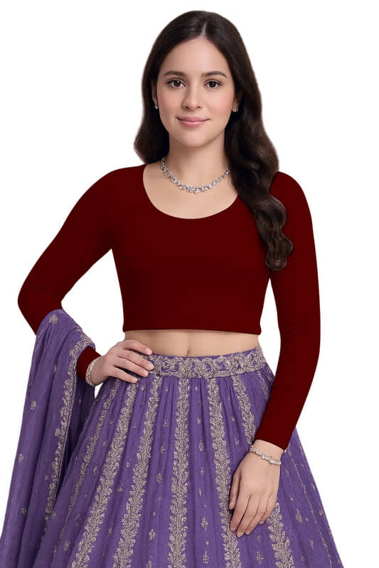 THE BLAZZE Women's Cotton Crop Top ( Brown ) THE BLAZZE Women's Cotton Crop Top ( Brown )