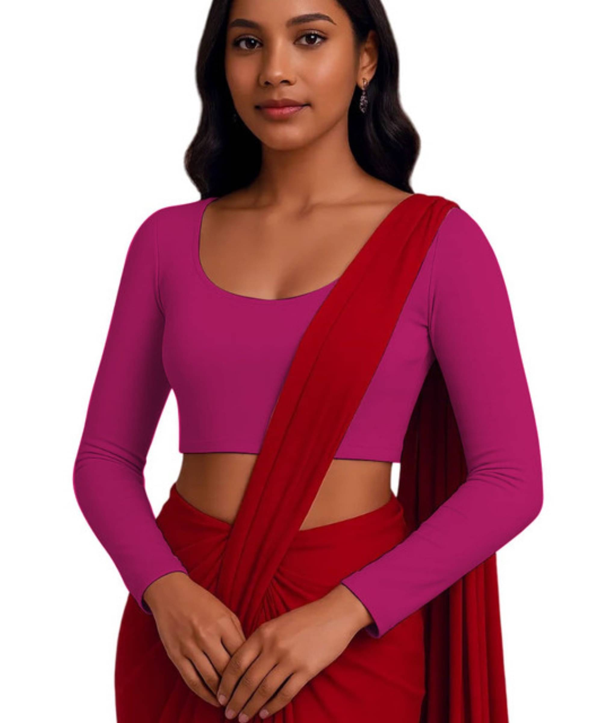 THE BLAZZE Women's Cotton Crop Top ( Pink )     			THE BLAZZE Women's Cotton Crop Top ( Pink )