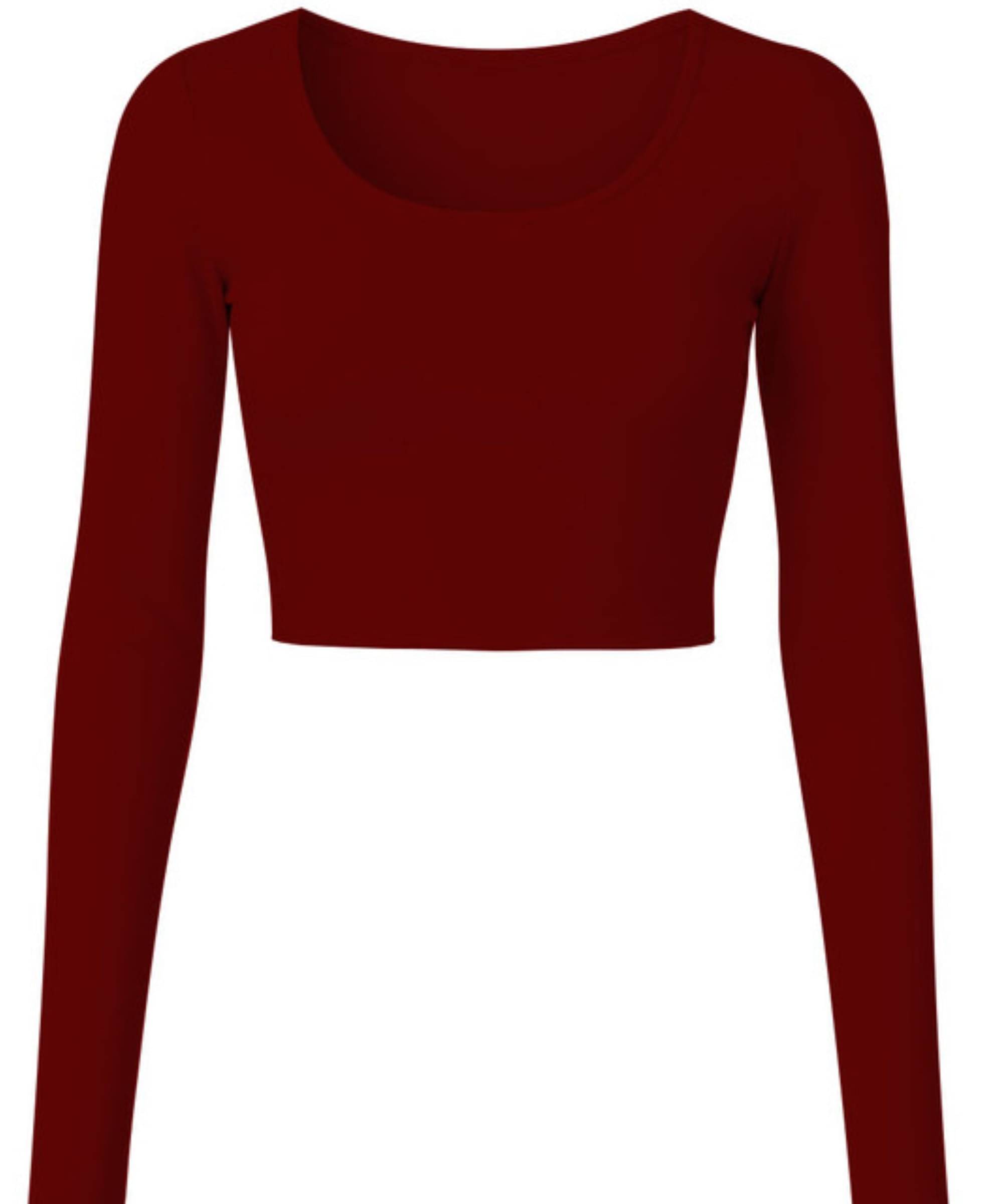     			THE BLAZZE Women's Cotton Crop Top ( Brown )