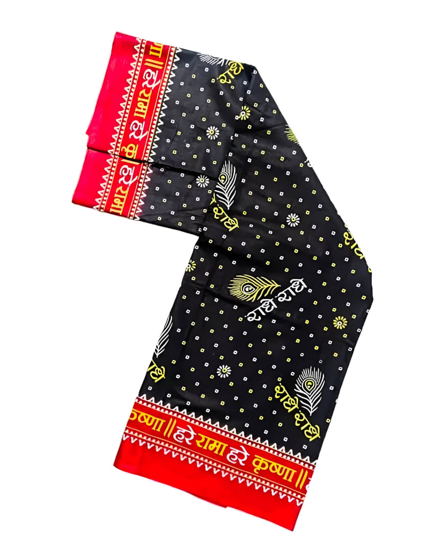     			TVORA CLOTHING Black Cotton Men's Scarves ( Pack of 1 )