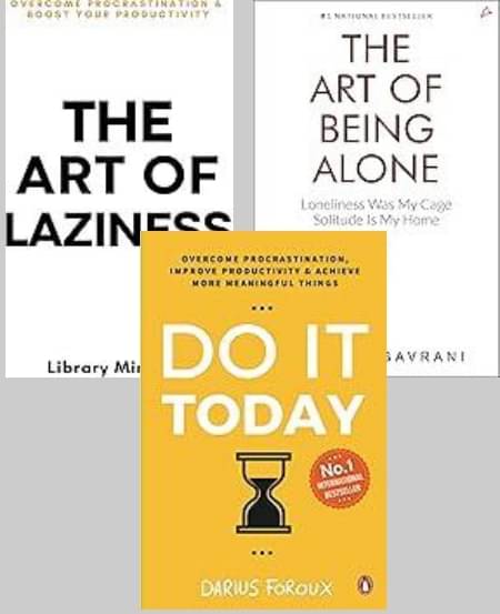     			The Art Of Being Alone + The Art of Laziness + Do It Today