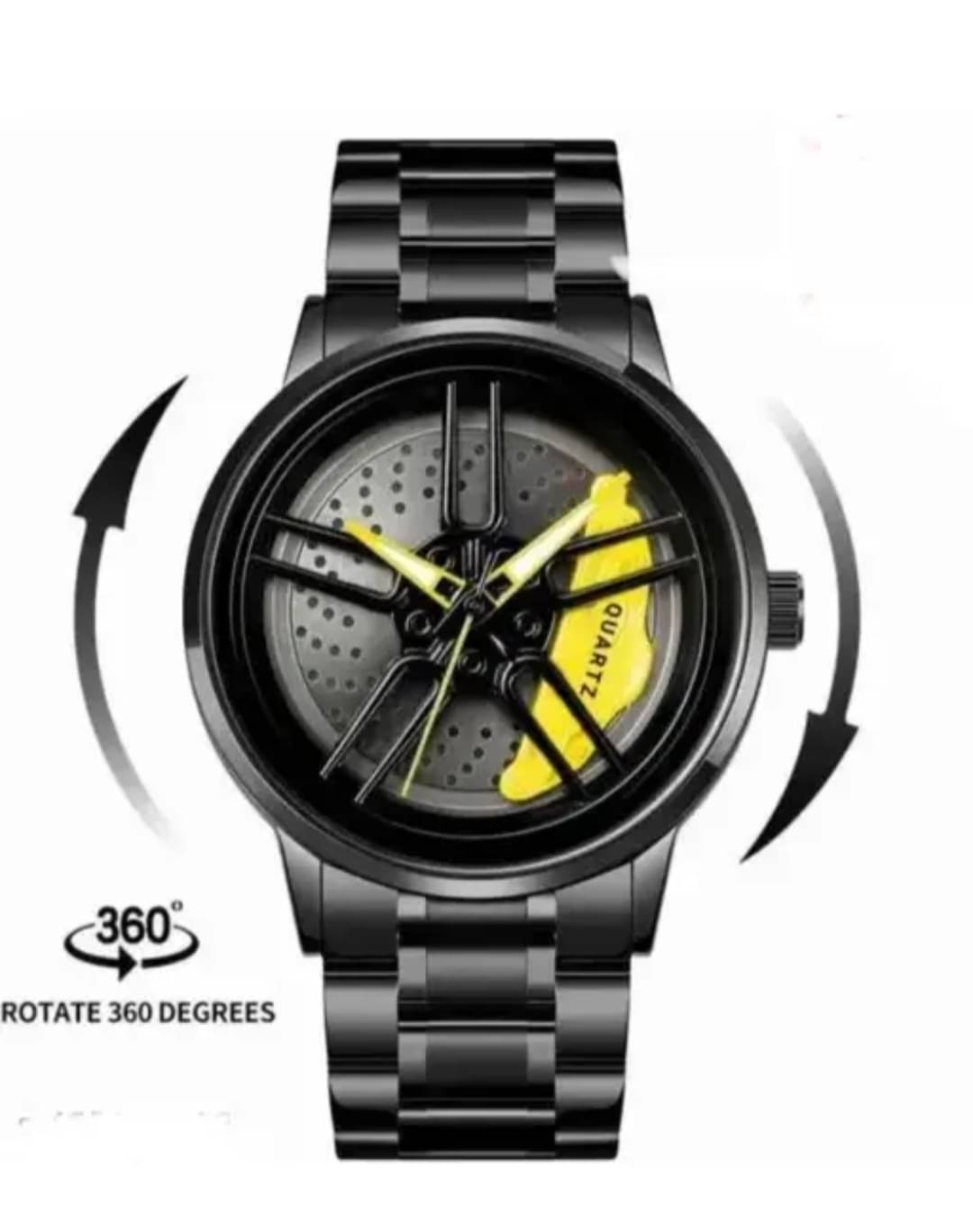     			kriss collection Black Metal Analog Men's Watch