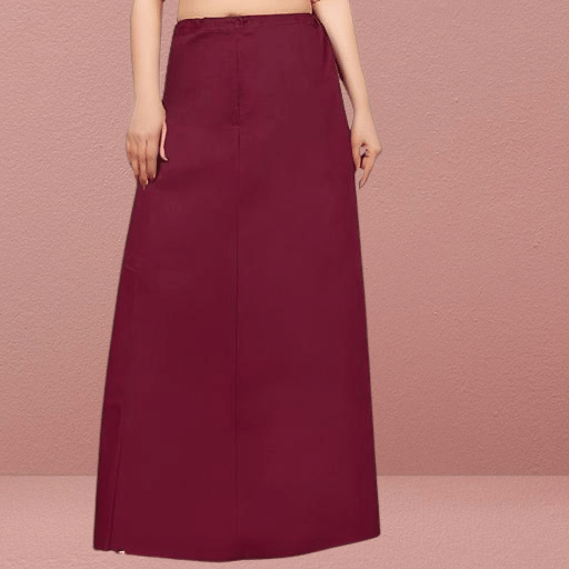     			manidhari fab Cotton Petticoat ( Maroon , )